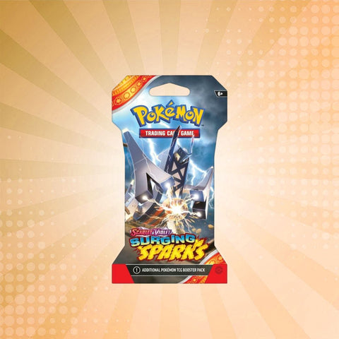 Pokémon TCG: Scarlet & Violet: Surging Sparks Sleeved Booster Pack (10 Cards)