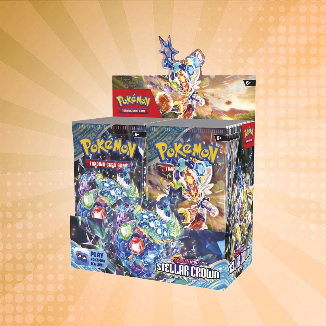 Pokémon TCG: Scarlet & Violet-Stellar Crown Booster Display Box (36 Packs)