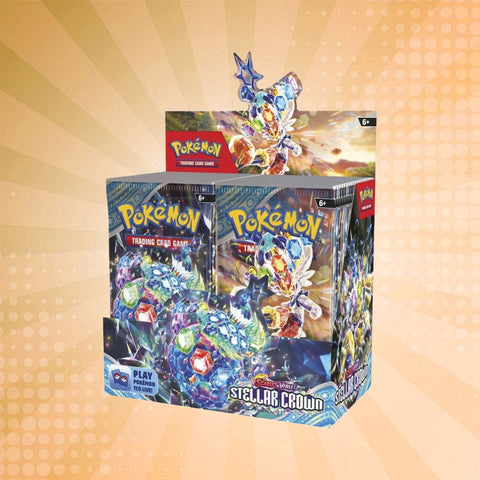 Pokémon TCG: Scarlet & Violet-Stellar Crown Booster Display Box (36 Packs)