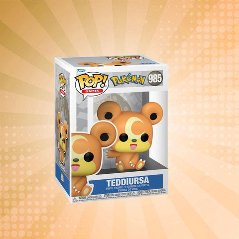 Pokémon Teddiursa Funko Pop! Vinyl Figure #985