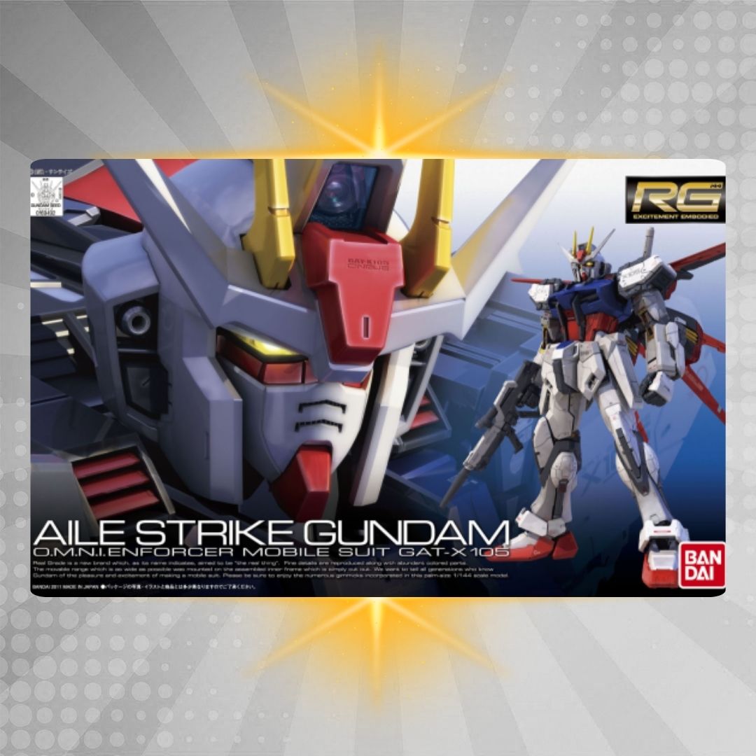 BANDAI Hobby RG 1/144 #03 Aile Strike Gundam