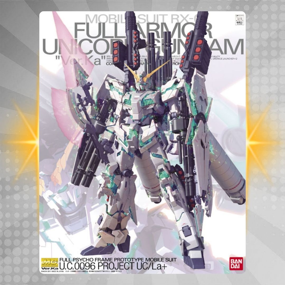 BANDAI Hobby MG 1/100 RX-0 Full Armor Unicorn Gundam Ver.Ka