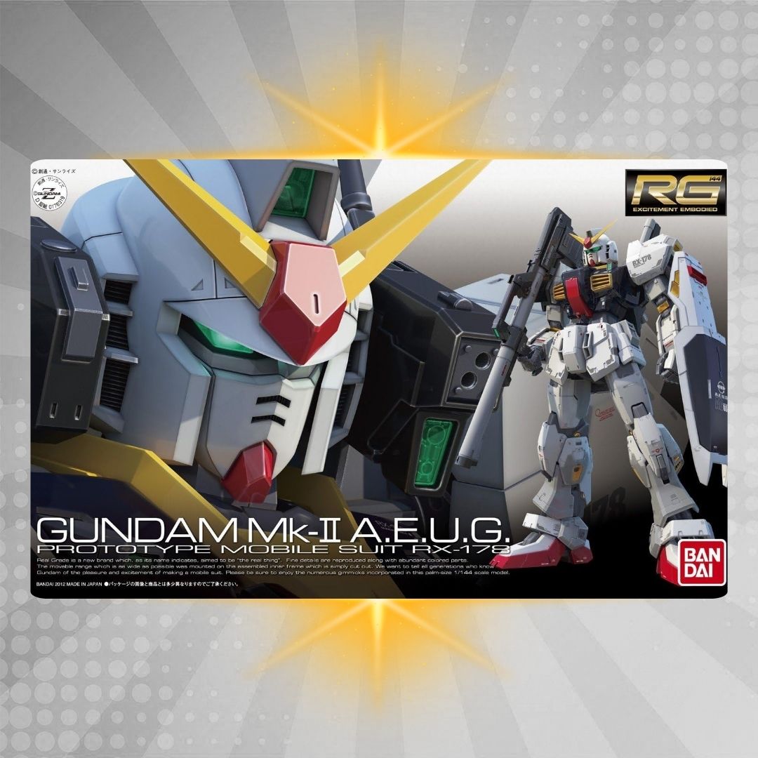 BANDAI Hobby RG 1/144 #08 RX-178 Gundam MK-II (AEUG) RG