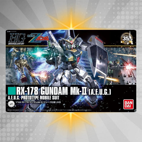 BANDAI Hobby HGUC 1/144 RX-178 Gundam MK-II (AEUG)