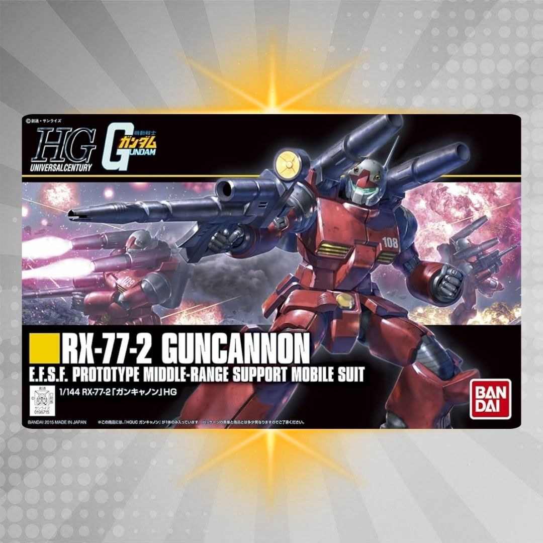 BANDAI Hobby HGUC 1/144 RX-77-2 Guncannon