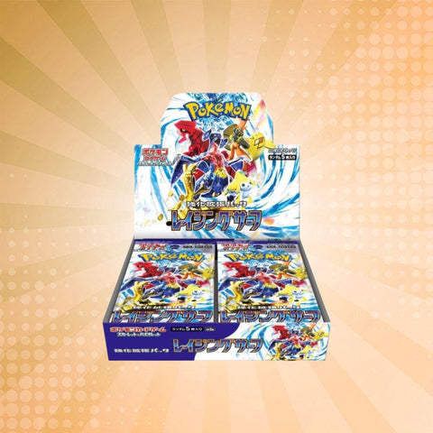 Japanese Pokémon: Raging Surf [sv3a] Booster Box (30 Packs)