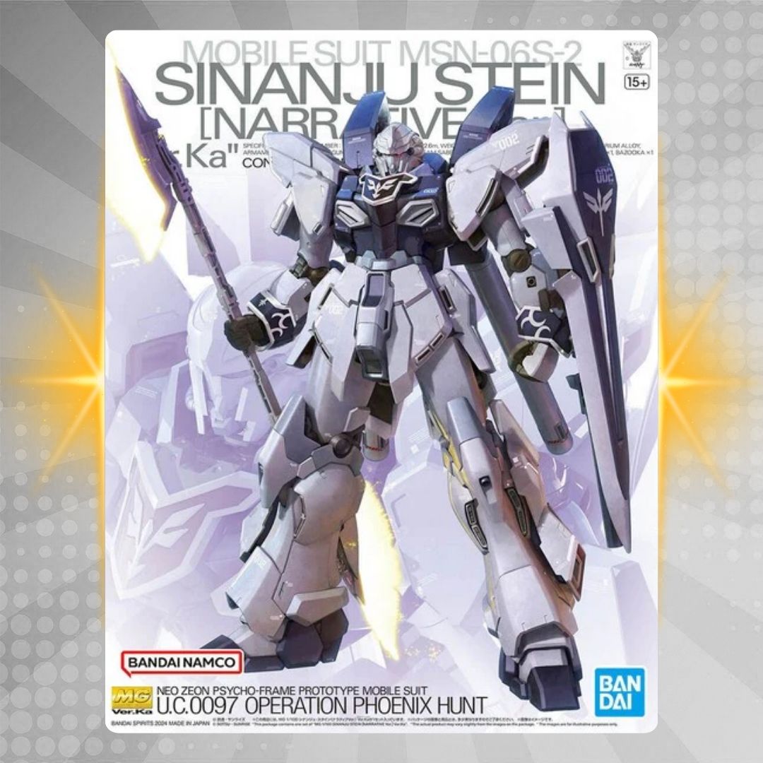 BANDAI Hobby MG 1/100 SINANJU STEIN (NARRATIVE Ver.) Ver.Ka