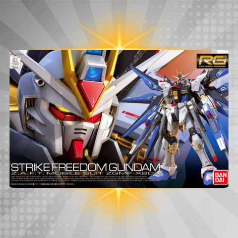 BANDAI Hobby RG 1/144 ZGMF-X20A STRIKE FREEDOM GUNDAM