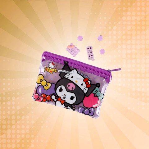 Sanrio Characters Kuromi mini Flat Pouch