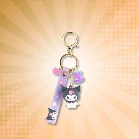 Sanrio Kuromi Figure Keyring