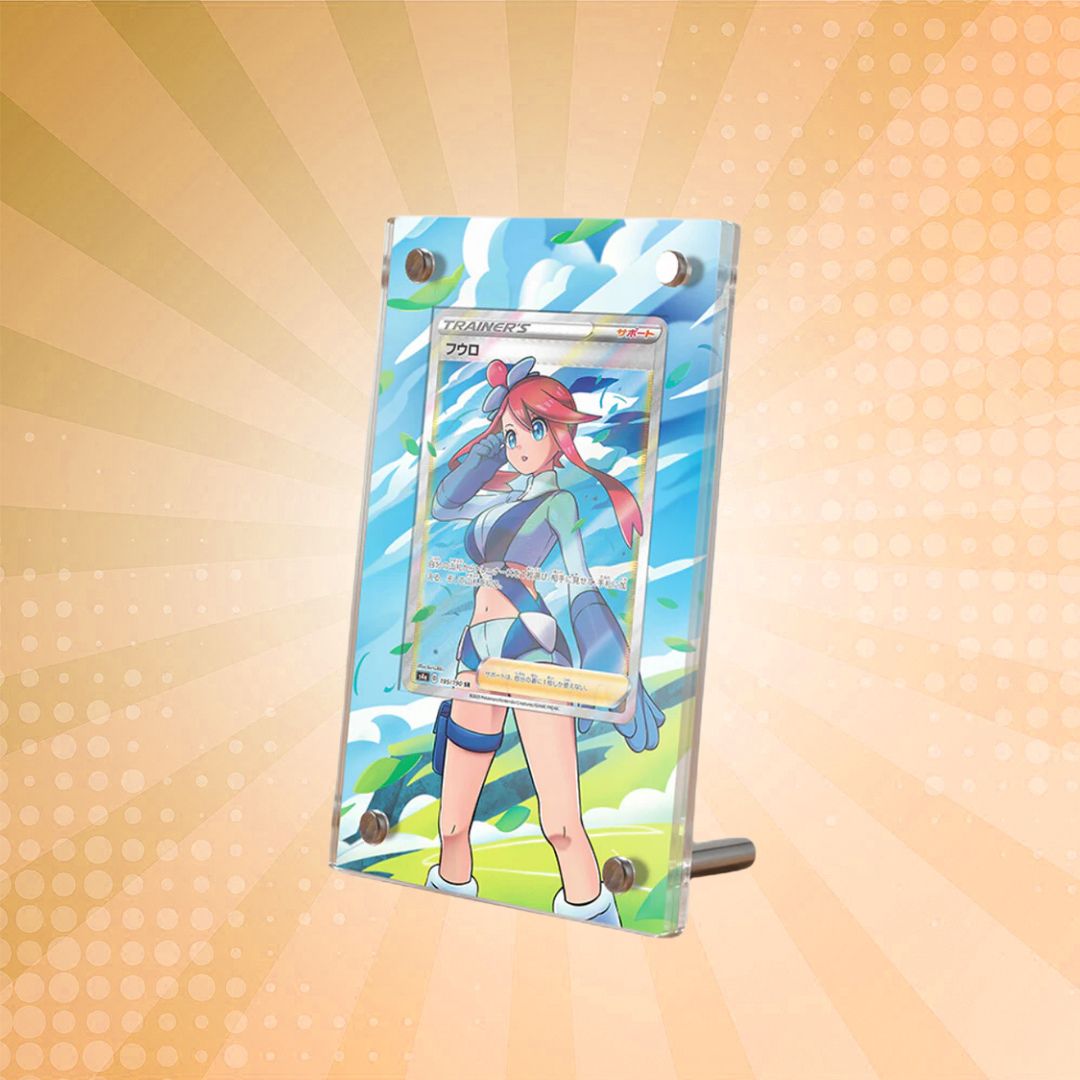 Skyla 072/072 Pokémon Extended Artwork Protective Card Display Case