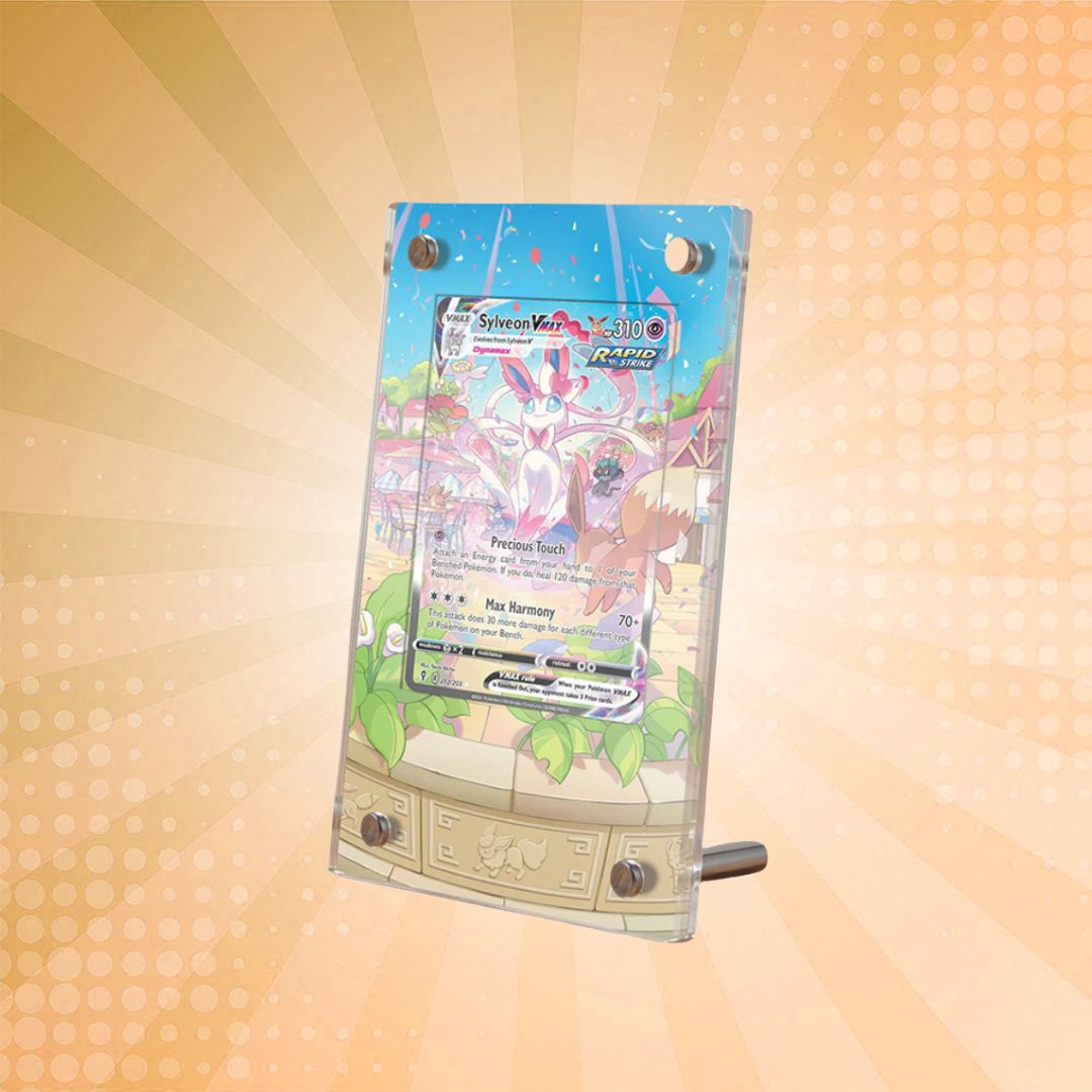 Sylveon VMAX 212/203 Pokémon Extended Artwork Protective Card Display Case