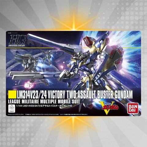 BANDAI Hobby HGUC 1/144 V2 Assault Buster Gundam