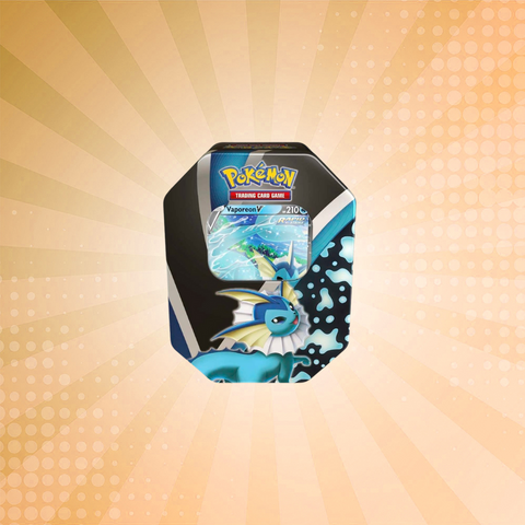 Pokémon TCG: Eevee Evolutions Tin (Vaporeon V)