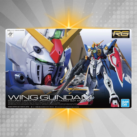 BANDAI Hobby RG 1/144 WING GUNDAM