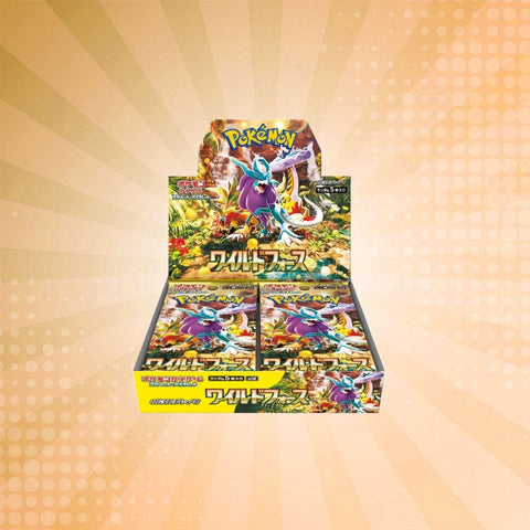 Japanese Pokémon: Wild Force Booster Box (30 Packs)