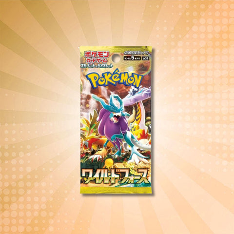 Japanese Pokémon: Wild Force Booster Box (30 Packs)