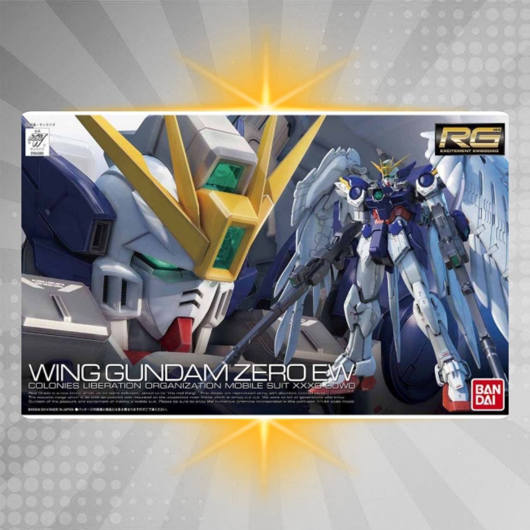 BANDAI Hobby RG 1/144 XXXG-00W0 Wing Gundam Zero EW