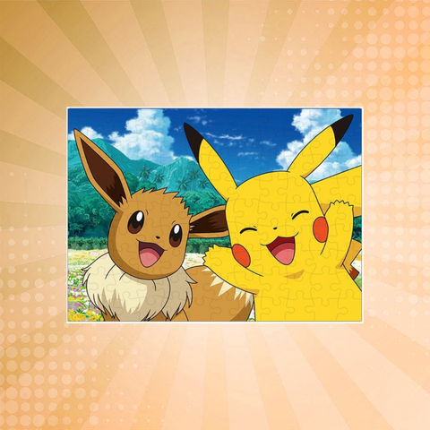 Pokémon Puzzle: Nice to meet you, Pikachu and Eevee - 108 PCS