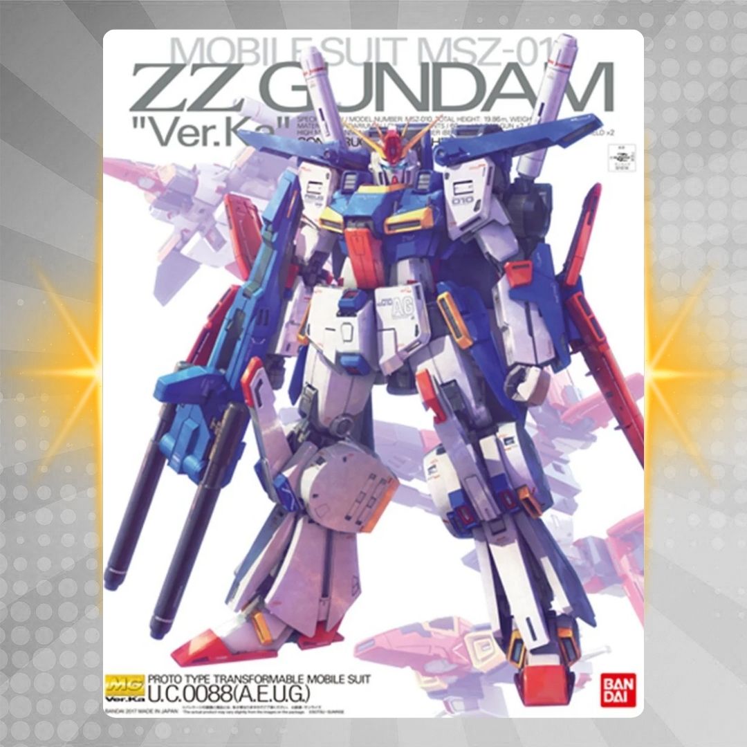 BANDAI Hobby MG 1/100 ZZ Gundam Ver.Ka